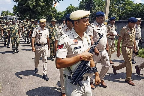 Security ahead of Haryana polls